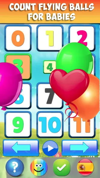 Numbers for kids 1 to 10 Math  [МОД Бесконечные монеты] Screenshot 2