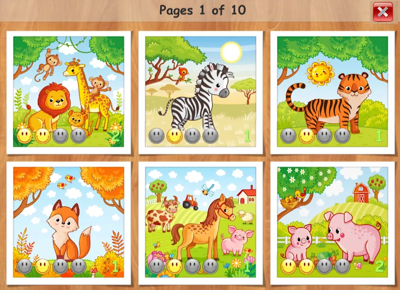 Kids puzzles - 3 and 5 years  [МОД Много денег] Screenshot 3