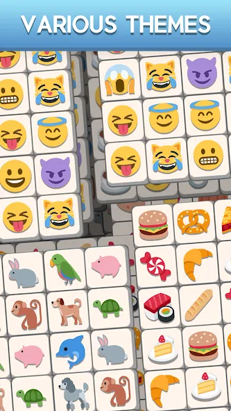 Tile Match Emoji -Triple Tile (Тил Матч Эмоджи)  [МОД Меню] Screenshot 4