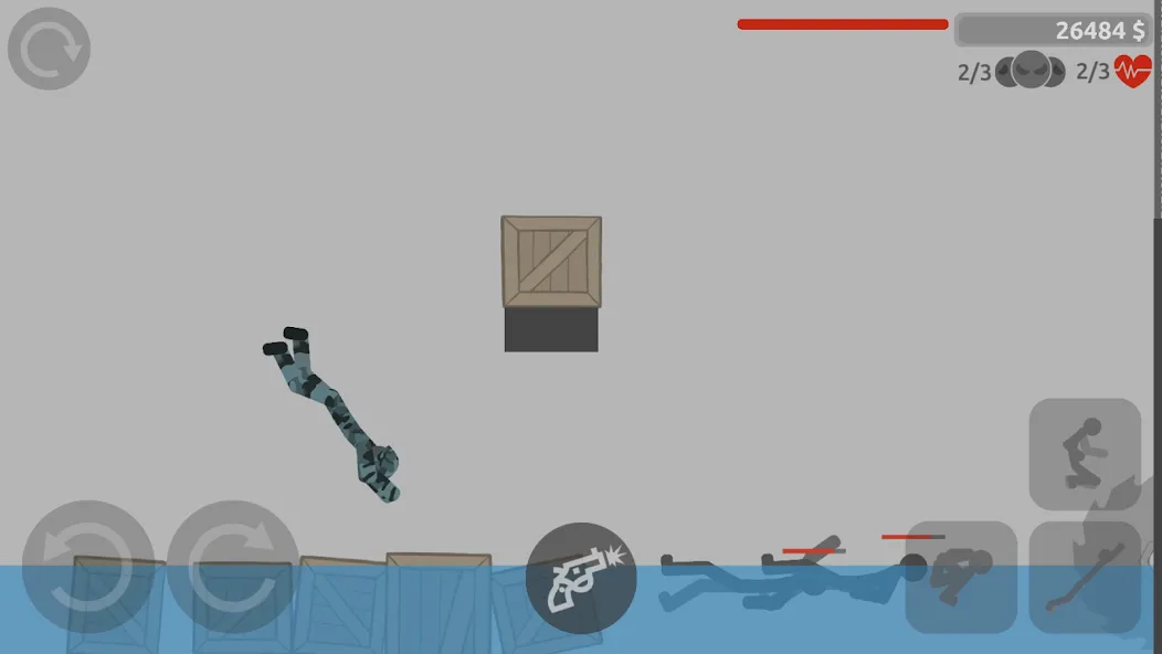 Stick Battle: Ragdoll Fight  [МОД Много монет] Screenshot 1