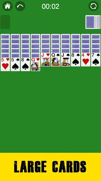 Spider Solitaire Card Game Fun  [МОД Mega Pack] Screenshot 2