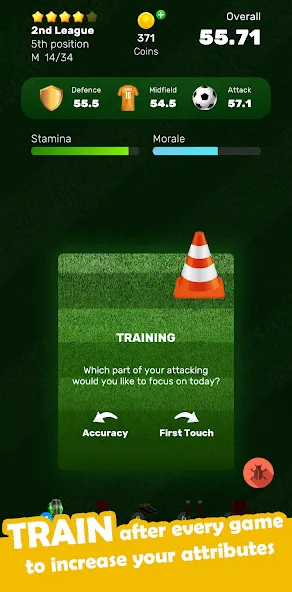 Football Career Soccer Legend  [МОД Menu] Screenshot 2
