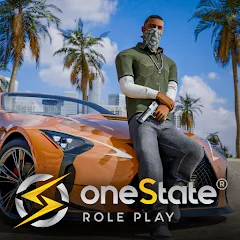 Скачать взломанную One State RP - Life Simulator (Ван Стейт РП)  [МОД Бесконечные деньги] - последняя версия apk на Андроид