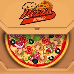 Скачать взломанную Pizza Maker - Cooking Games  [МОД Много монет] - стабильная версия apk на Андроид