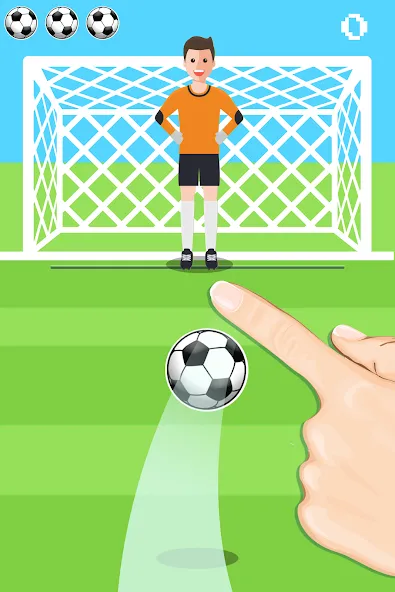 Penalty Shootout Game Offline (Пенальти игра без подключения к интернету)  [МОД Все открыто] Screenshot 2