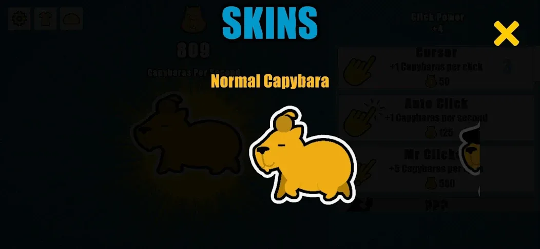 Capybara Clicker (Капибара Кликер)  [МОД Меню] Screenshot 3