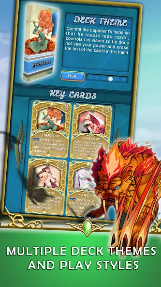 Crystal Soul - TCG Card Battle  [МОД Все открыто] Screenshot 2