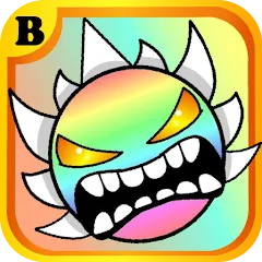 Взломанная Demon Tiles Geometry Songs 2.2  [МОД Все открыто] - полная версия apk на Андроид