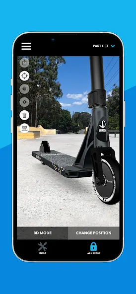 Scooter 3D custom builder (Скутер 3D настраиваемый конструктор)  [МОД Много монет] Screenshot 4