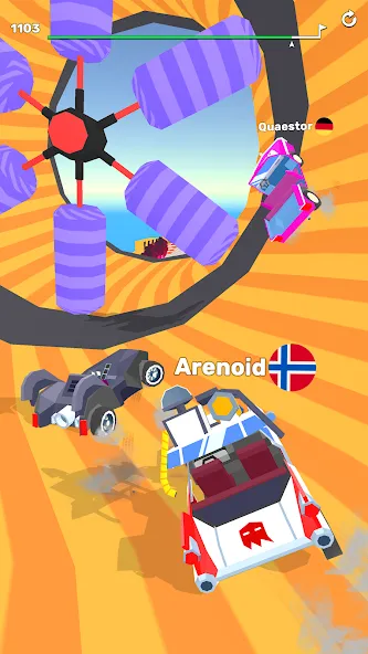 Ramp Racing 3D — Extreme Race  [МОД Unlocked] Screenshot 3