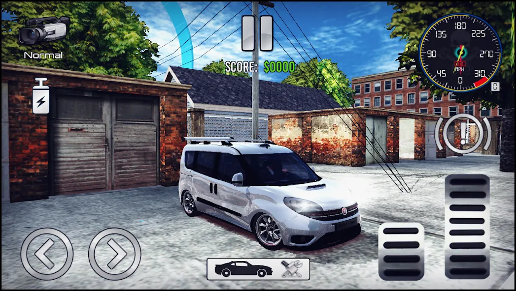 Doblo Drift Simulator (Добло Дрифт Симулятор)  [МОД Много денег] Screenshot 5