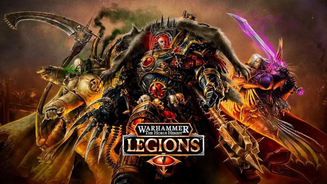 Warhammer Horus Heresy Legions (Вархаммер Искупление Хоруса Легионы)  [МОД Menu] Screenshot 1