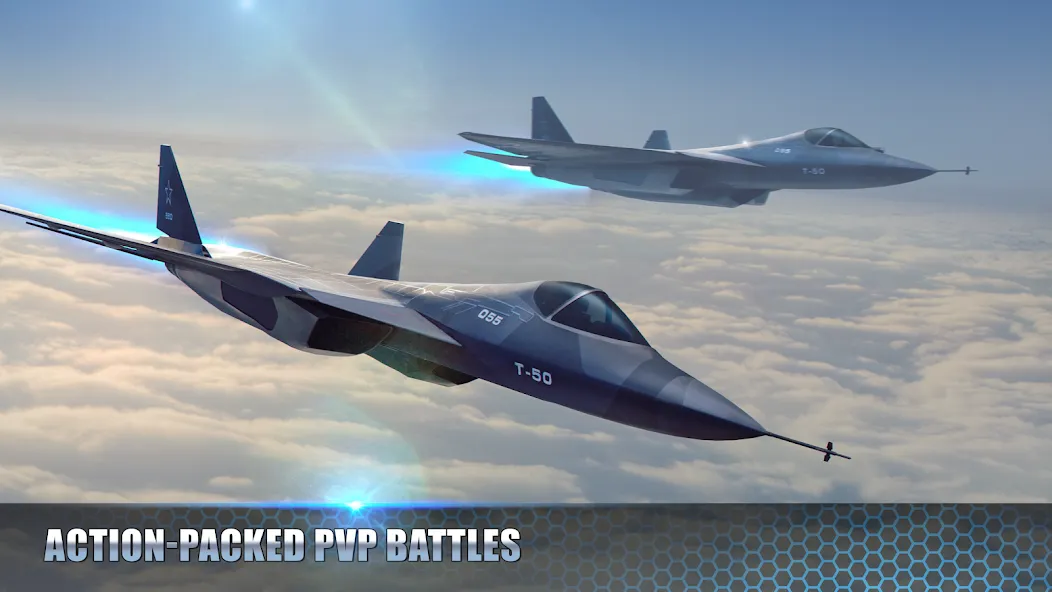 Modern Warplanes: PvP Warfare (Модерн Варплейнс)  [МОД Unlocked] Screenshot 1