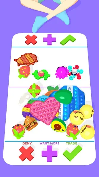 Fidget Trading 3D Fidget Toys (Фиджет Трейдинг 3D Фиджет Игрушки)  [МОД Unlimited Money] Screenshot 3