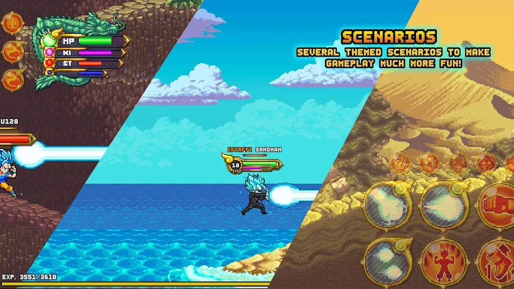 XENO BALL: LEGENDS WARRIORS (Ксено болл)  [МОД Все открыто] Screenshot 3