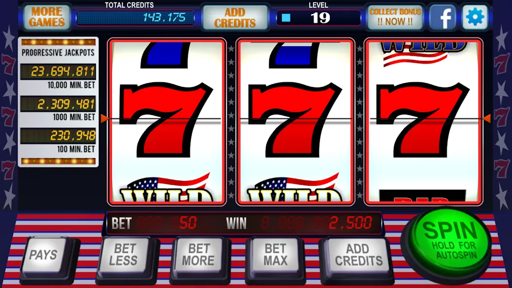 777 Slots Casino Classic Slots (Слоты Казино Классические Слоты)  [МОД Unlimited Money] Screenshot 4