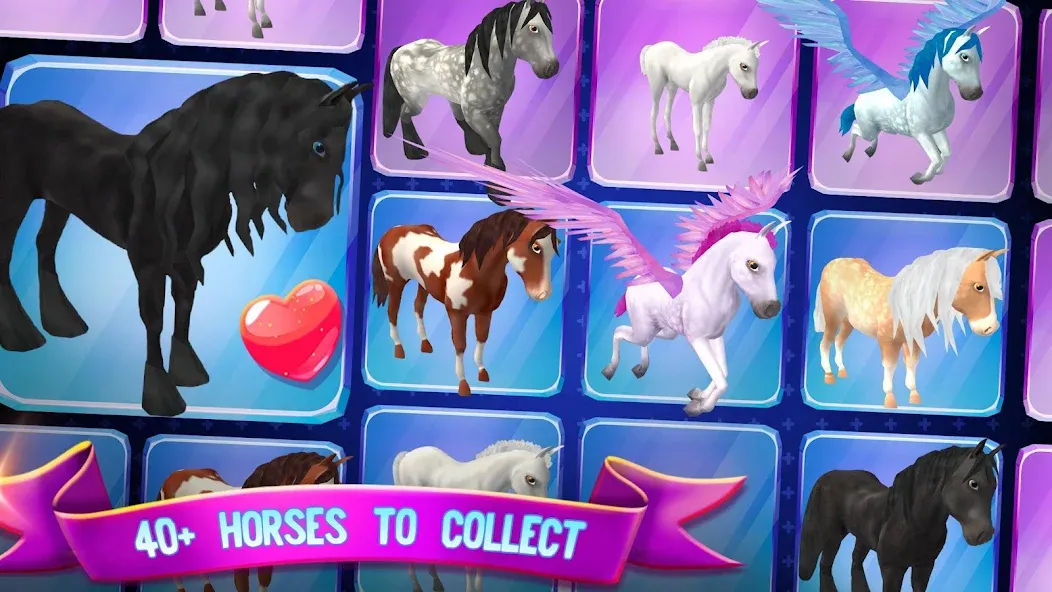 Horse Paradise: My Dream Ranch  [МОД Бесконечные монеты] Screenshot 5