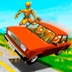 Скачать взлом VAZ Crash Test Simulator 2  [МОД Unlimited Money] - стабильная версия apk на Андроид