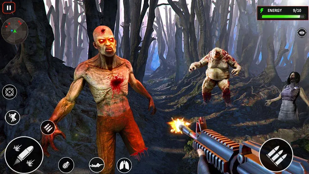 Sniper Zombie Shooting (Зомби стреляющая оффлайн игра)  [МОД Меню] Screenshot 5