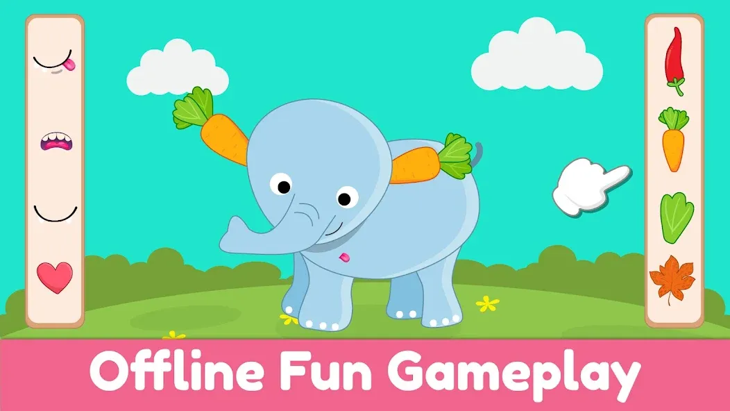 ElePant Kids Learning Games 2+  [МОД Бесконечные монеты] Screenshot 4