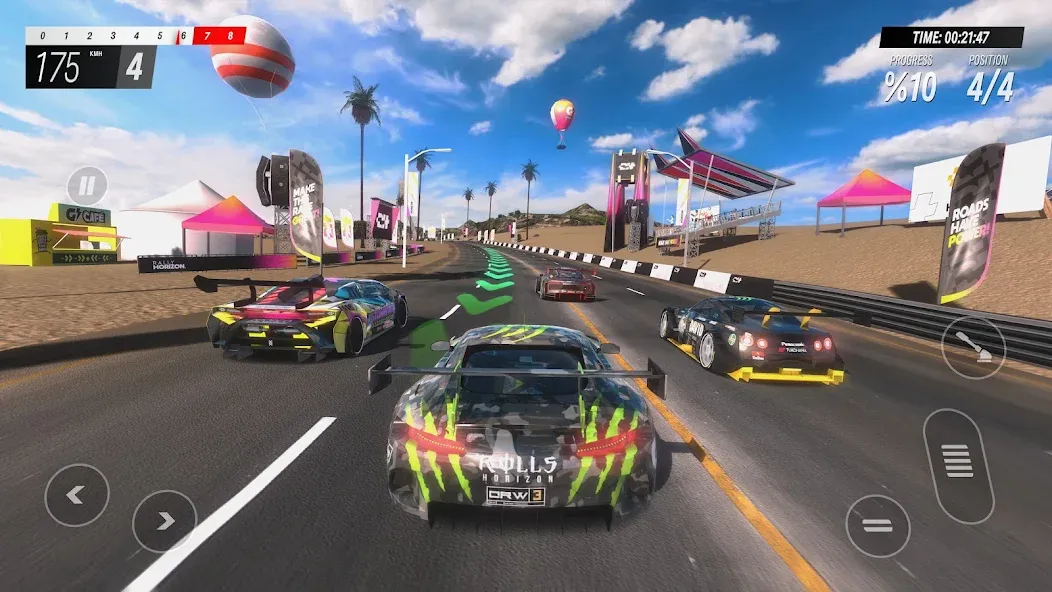 Rally Horizon (Ралли Хорайзон)  [МОД Mega Pack] Screenshot 1