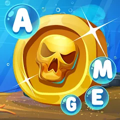 Взлом Gold for words: anagram games  [МОД Unlocked] - последняя версия apk на Андроид