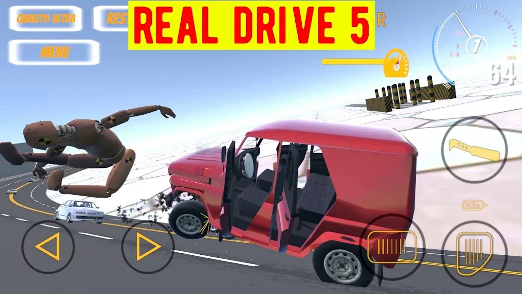 Real Drive 5 (Реал Драйв 5)  [МОД Menu] Screenshot 5