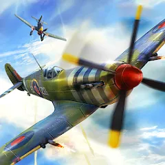 Скачать взломанную Warplanes: WW2 Dogfight (Варплейнс)  [МОД Menu] - последняя версия apk на Андроид