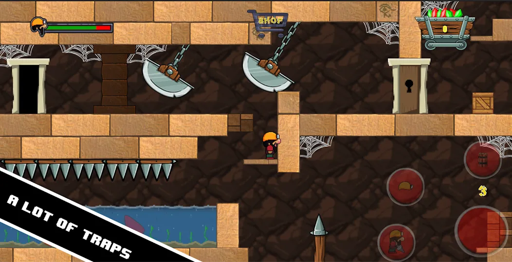 Dan the Dungeon Digger (Дэн Данжн Диггер)  [МОД Все открыто] Screenshot 1