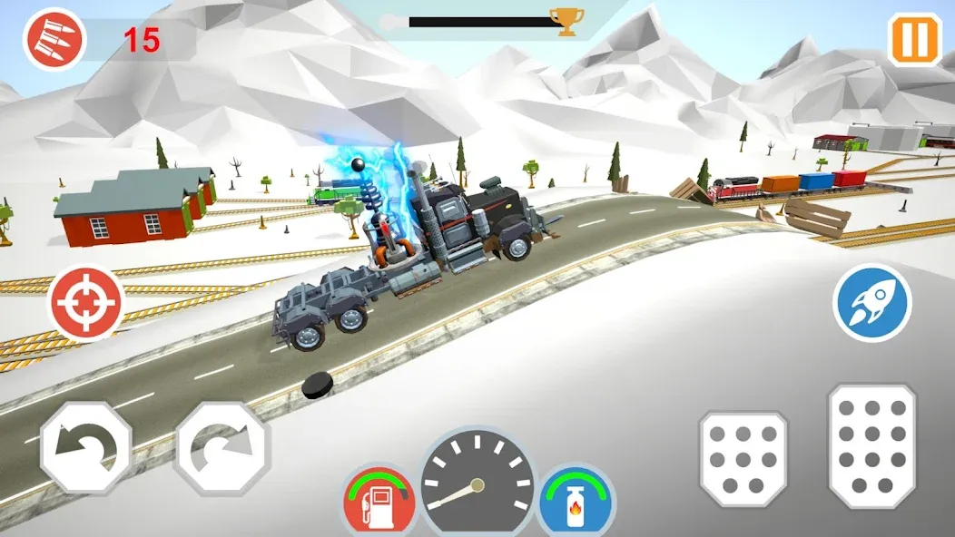 Zombie Cars Crush: Racing Die (Зомби Карс)  [МОД Menu] Screenshot 2