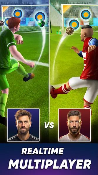 SOCCER Kicks - Stars Strike 24 (ФУТБОЛ Киксы)  [МОД Menu] Screenshot 1