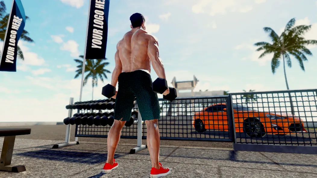 Iron Muscle IV - GYM simulator (Айрон Масл АйВи)  [МОД Много монет] Screenshot 2