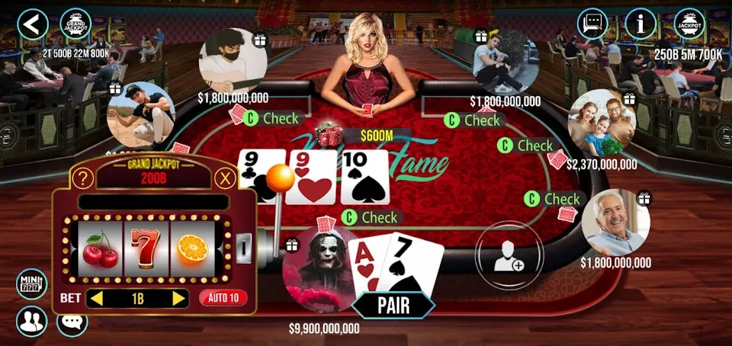 POKER FAME (ПОКЕР ФЕЙМ)  [МОД Много монет] Screenshot 3