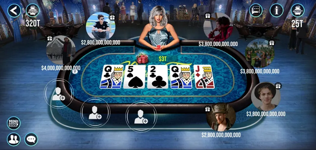 POKER FAME (ПОКЕР ФЕЙМ)  [МОД Много монет] Screenshot 4