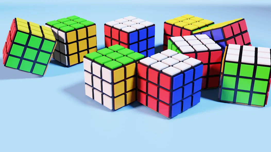 Magicube: Magic Cube Puzzle 3D (Маджикьюб)  [МОД Бесконечные монеты] Screenshot 2