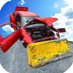 Взломанная Car Crash Extreme  [МОД Все открыто] - стабильная версия apk на Андроид