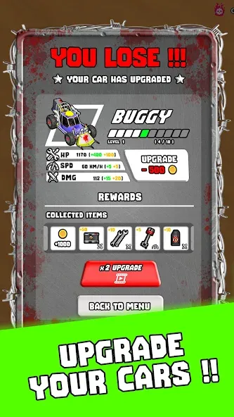 Tires & Fires: Zombie Survival  [МОД Mega Pack] Screenshot 5