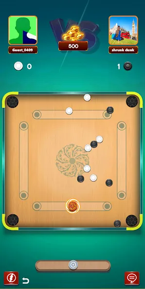 Carrom Board Clash : Pool game (Карром борд пул игра)  [МОД Много денег] Screenshot 2