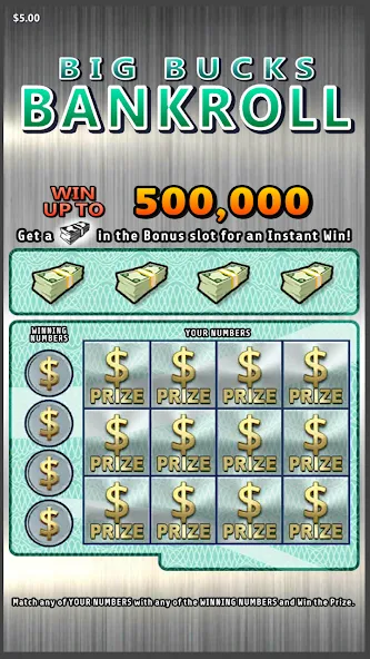 Scratch Off Lottery Casino (Скретч Офф Лотерейное Казино)  [МОД Unlocked] Screenshot 1