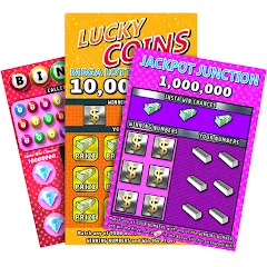 Скачать взлом Scratch Off Lottery Casino (Скретч Офф Лотерейное Казино)  [МОД Unlocked] - последняя версия apk на Андроид