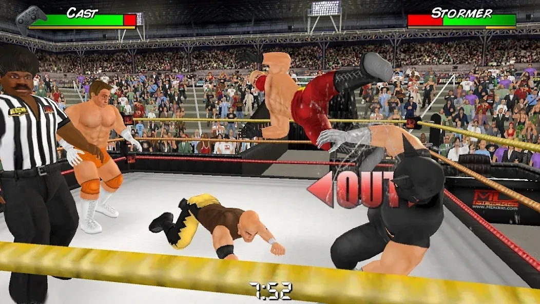 Wrestling Empire (Рестлинг Импайр)  [МОД Много монет] Screenshot 1