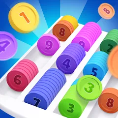 Скачать взлом Coin Sort (Коин сорт)  [МОД Unlimited Money] - последняя версия apk на Андроид