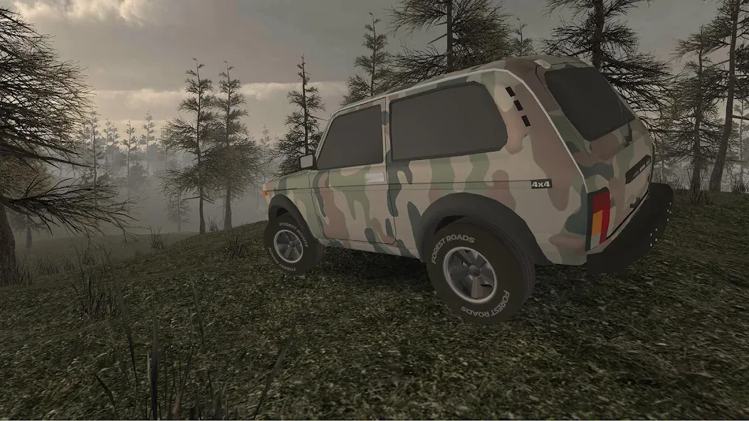 Forest Roads. Niva  [МОД Unlimited Money] Screenshot 5