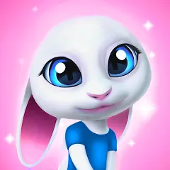 Взломанная Bu Bunny - Cute pet care game  [МОД Все открыто] - последняя версия apk на Андроид