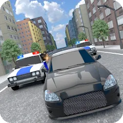 Взлом Police Car Chase  [МОД Много монет] - полная версия apk на Андроид