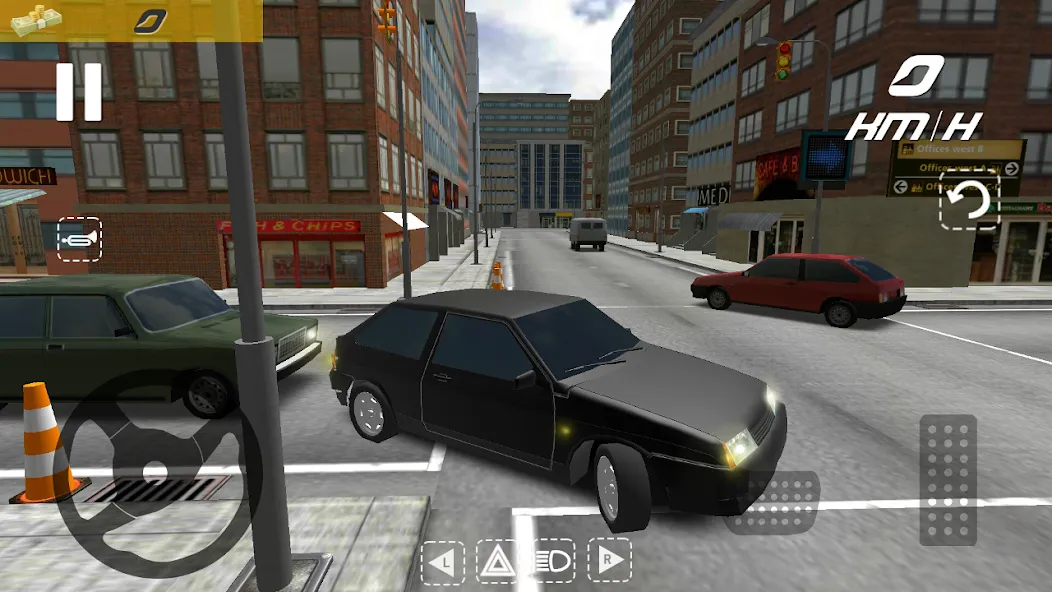 Russian Cars: 8 in City  [МОД Много денег] Screenshot 2