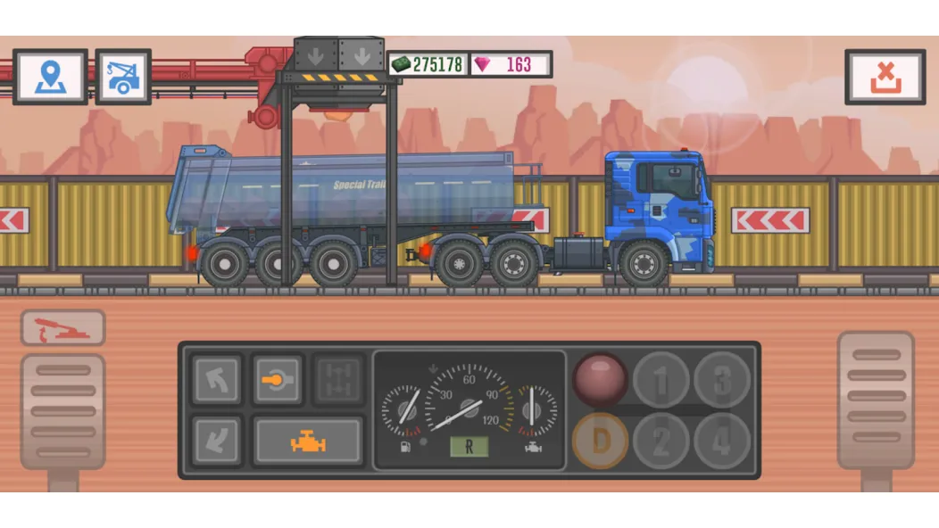 Trucker and Trucks  [МОД Mega Pack] Screenshot 2