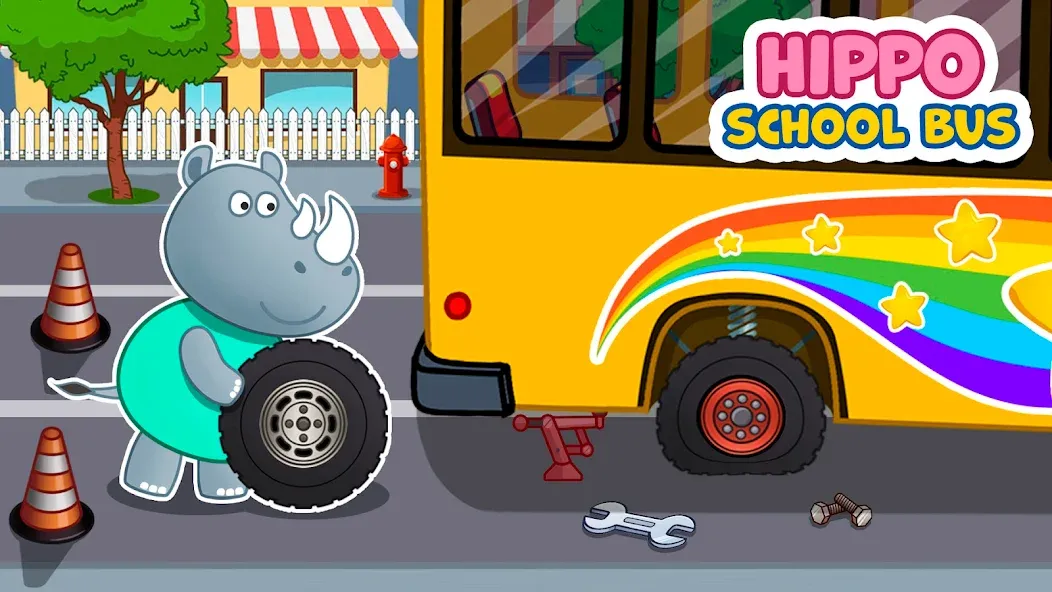 Kids School Bus Adventure  [МОД Все открыто] Screenshot 4