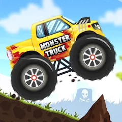 Взлом Kids Monster Truck Racing Game  [МОД Много денег] - последняя версия apk на Андроид