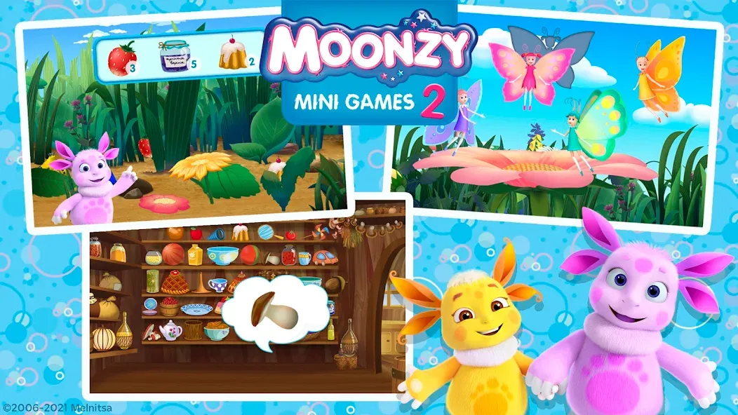 Moonzy: Mini-games for Kids  [МОД Unlocked] Screenshot 1